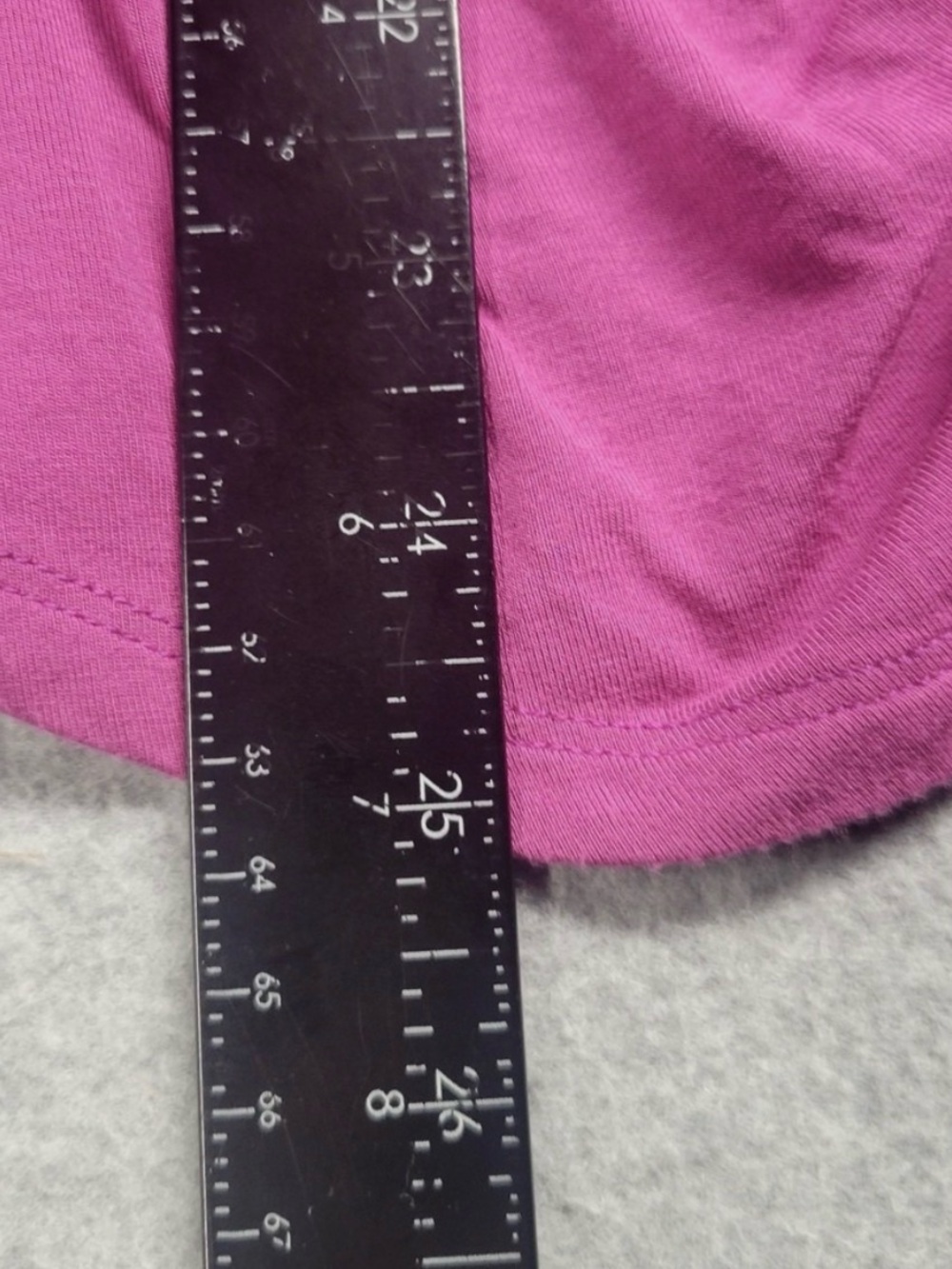 Veronica Beard Magenta Ruched Long Sleeve Blouse - Picture 5 of 10